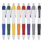 CP1 – Caneta esferográfica plástica cromada personalizada  – Promocional