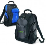 MV8 – Bolsa confeccionada em Oxford, com tela space nas laterais para portar squeeze – Para brindes