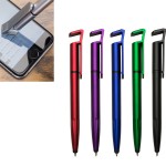 AB708Z – Caneta Plástica Touch com Suporte – Para brindes